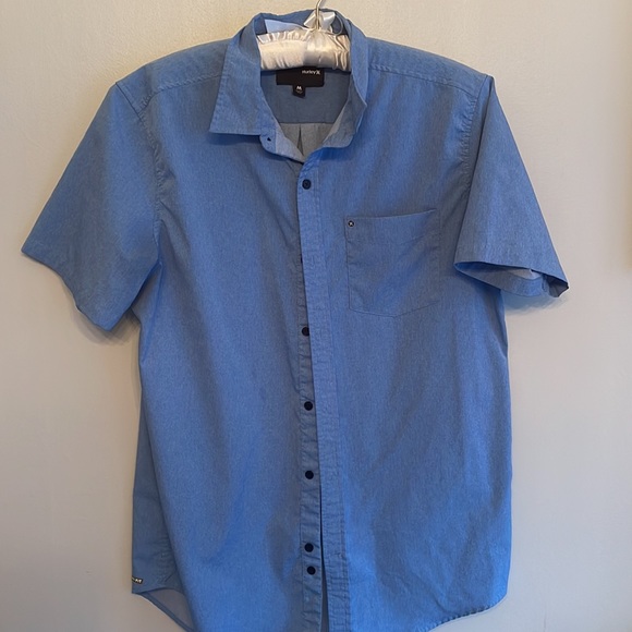 Set of 4 Mens blue polo shirts short sleeve - Picture 4 of 12